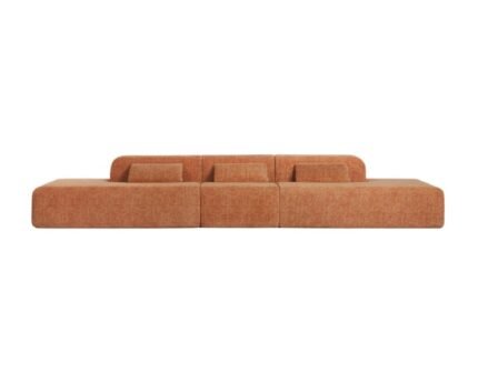 Modulinė sofa NORDBY su 2 gultais, 3 dalys, 420 cm