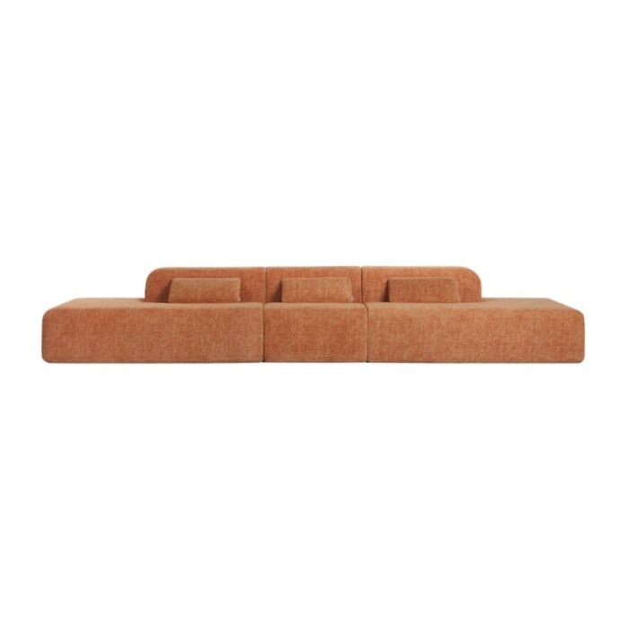 Modulinė sofa NORDBY su 2 gultais, 3 dalys, 420 cm