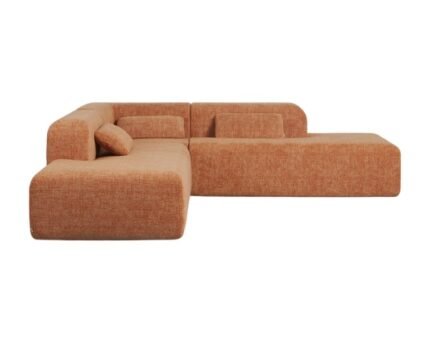 Modulinė sofa NORDBY su 2 gultais ir kampiniu moduliu, 3 dalys, 270 cm