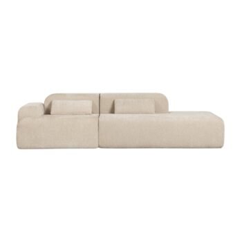 Modulinė sofa NORDBY su gultu, 2 dalys, 280 cm