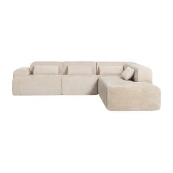 Modulinė sofa NORDBY su gultu, 4 dalys, 290 cm
