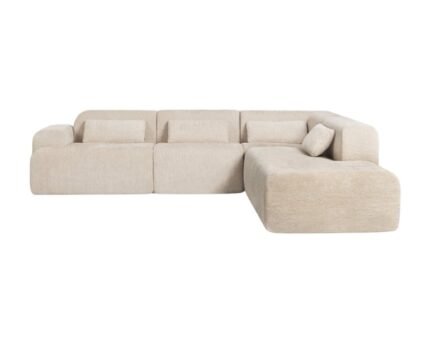 Modulinė sofa NORDBY su gultu, 4 dalys, 290 cm