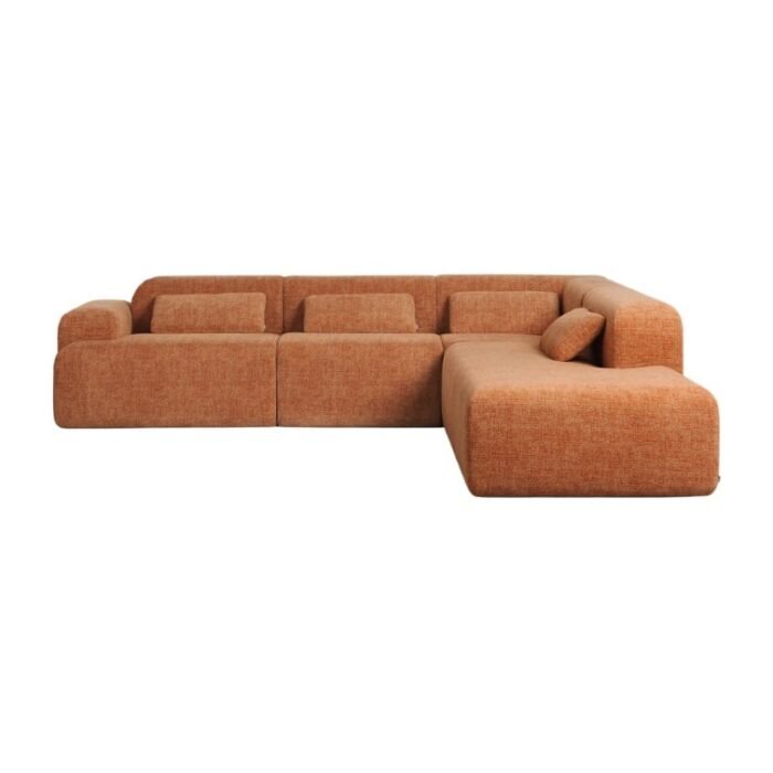 Modulinė sofa NORDBY su gultu, 4 dalys, 290 cm