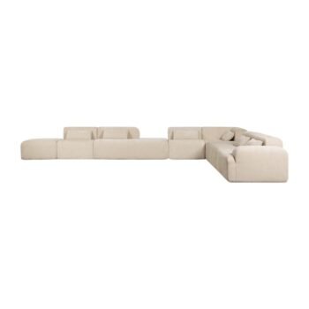 Modulinė sofa NORDBY su gultu, 6 dalys, 510 cm
