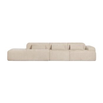 Modulinė sofa NORDBY su gultu ir viduriniu moduliu, 3 dalys, 360 cm
