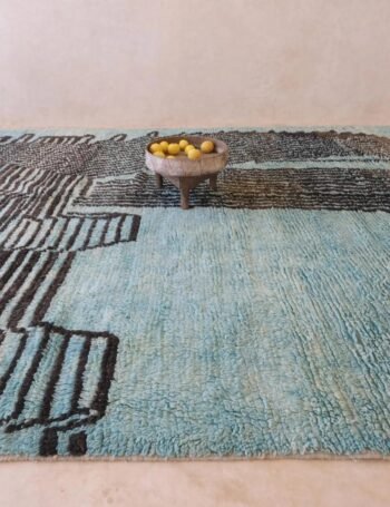 Original and contemporary Berber wool rug