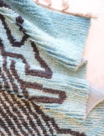Original and contemporary Berber wool rug