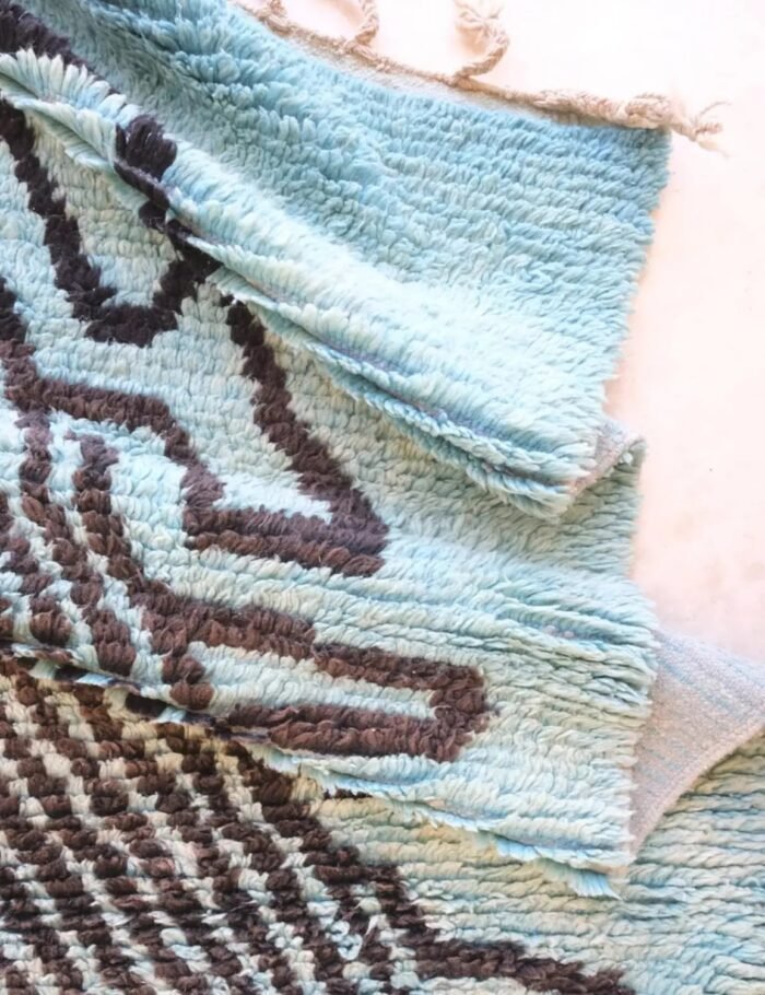 Original and contemporary Berber wool rug