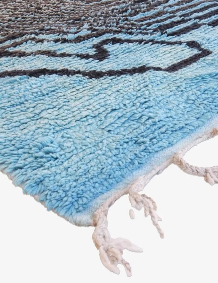 Original and contemporary Berber wool rug