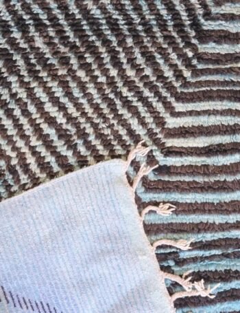Original and contemporary Berber wool rug