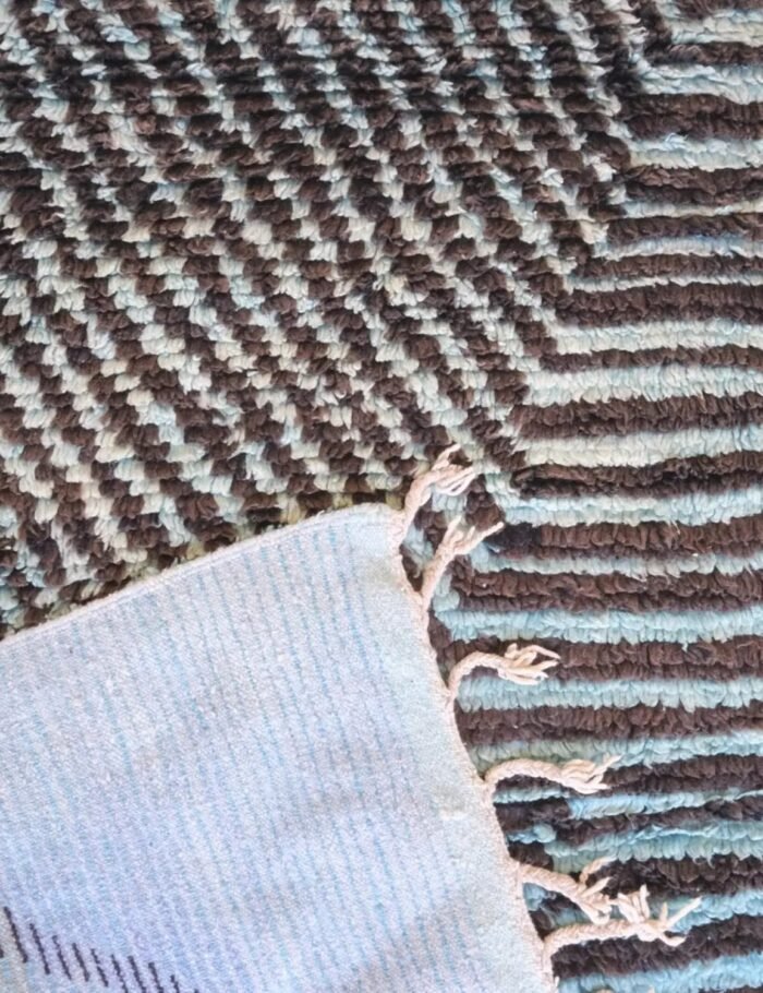 Original and contemporary Berber wool rug