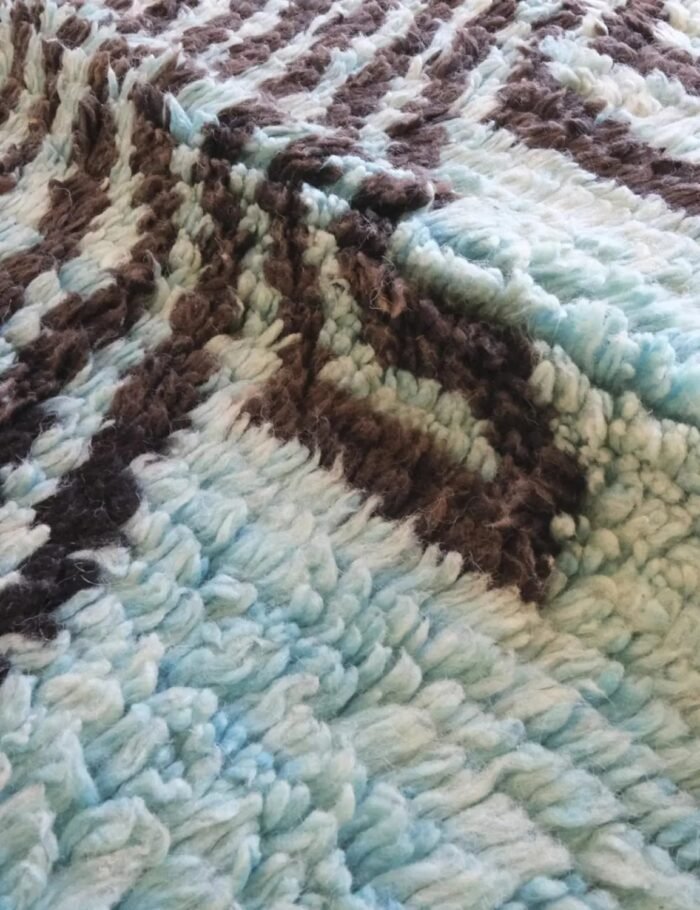 Original and contemporary Berber wool rug