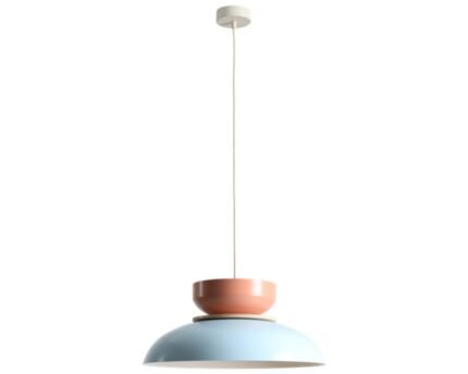 Pakabinamas šviestuvas ALDO BABY BLUE + CORAL