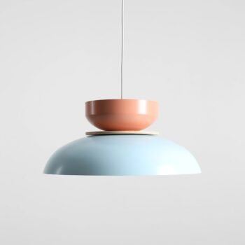 Pakabinamas šviestuvas ALDO BABY BLUE + CORAL — 2