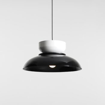 Pakabinamas šviestuvas ALDO BLACK GLOSS + WHITE GLOSS — 3