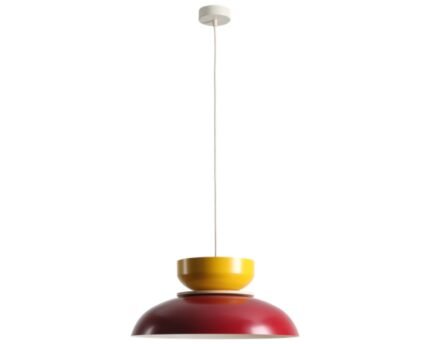 Pakabinamas šviestuvas ALDO RED WINE + MUSTARD