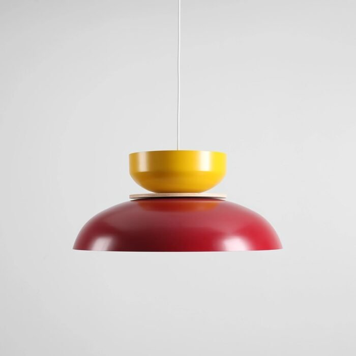 Pakabinamas šviestuvas ALDO RED WINE + MUSTARD — 2