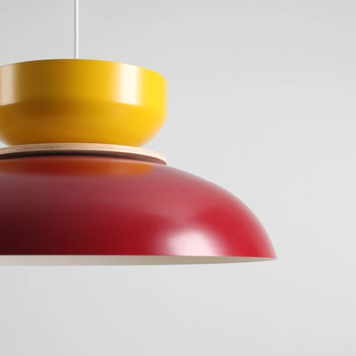 Pakabinamas šviestuvas ALDO RED WINE + MUSTARD — 3