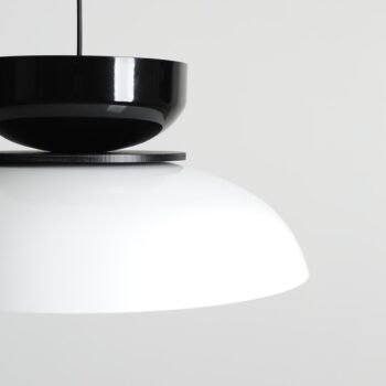 Pakabinamas šviestuvas ALDO WHITE GLOSS + BLACK GLOSS — 2