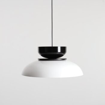 Pakabinamas šviestuvas ALDO WHITE GLOSS + BLACK GLOSS — 3