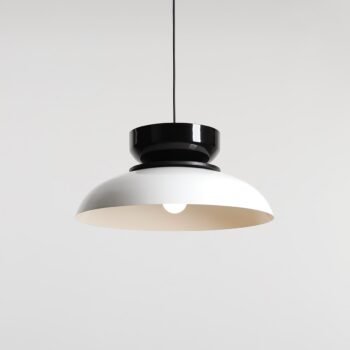 Pakabinamas šviestuvas ALDO WHITE GLOSS + BLACK GLOSS — 4