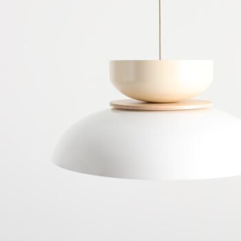 Pakabinamas šviestuvas ALDO WHITE GLOSS + CREAM — 2