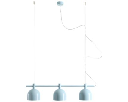 Pakabinamas šviestuvas BERYL 3 BABY BLUE
