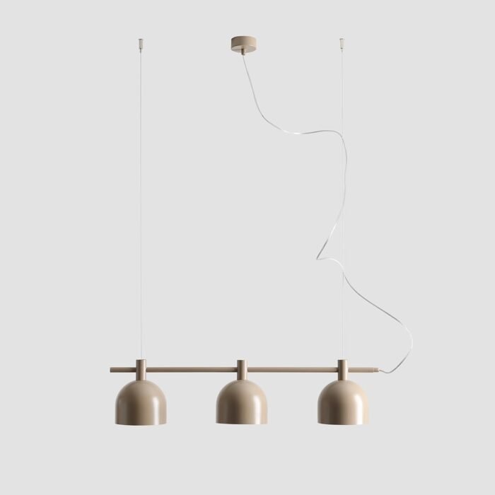 Pakabinamas šviestuvas BERYL 3 BEIGE — 1