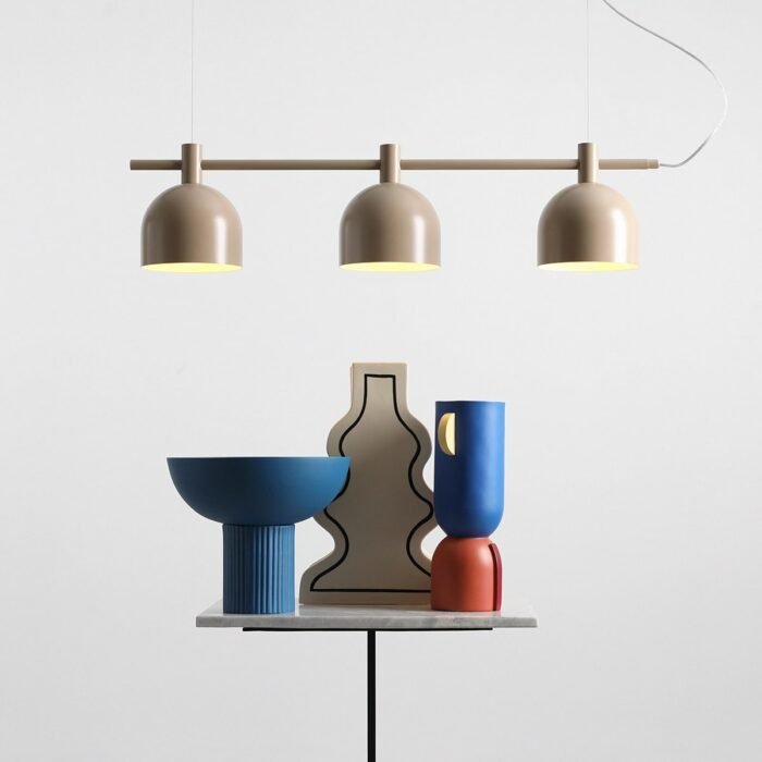 Pakabinamas šviestuvas BERYL 3 BEIGE — 3