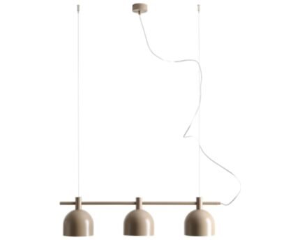 Pakabinamas šviestuvas BERYL 3 BEIGE