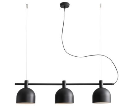 Pakabinamas šviestuvas BERYL 3 BLACK