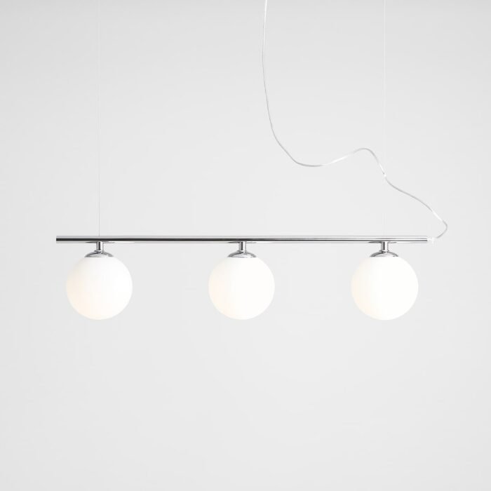 Pakabinamas šviestuvas BERYL GLASS 3 CHROME — 1