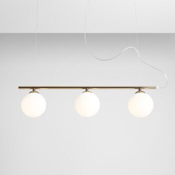 Pakabinamas šviestuvas BERYL GLASS 3 GOLD — 1