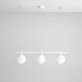 Pakabinamas šviestuvas BERYL GLASS 3 WHITE — 3