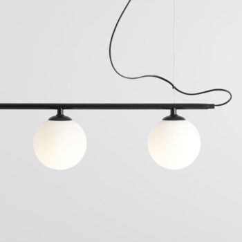 Pakabinamas šviestuvas BERYL GLASS 5 BLACK — 2