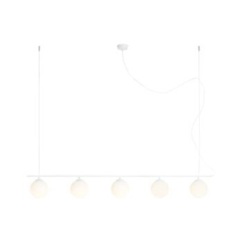 Pakabinamas šviestuvas BERYL GLASS 5 WHITE