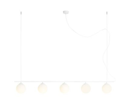 Pakabinamas šviestuvas BERYL GLASS 5 WHITE