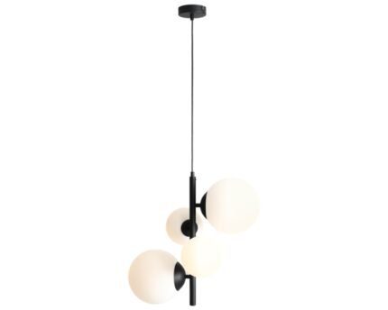 Pakabinamas šviestuvas BLOOM 4 BLACK