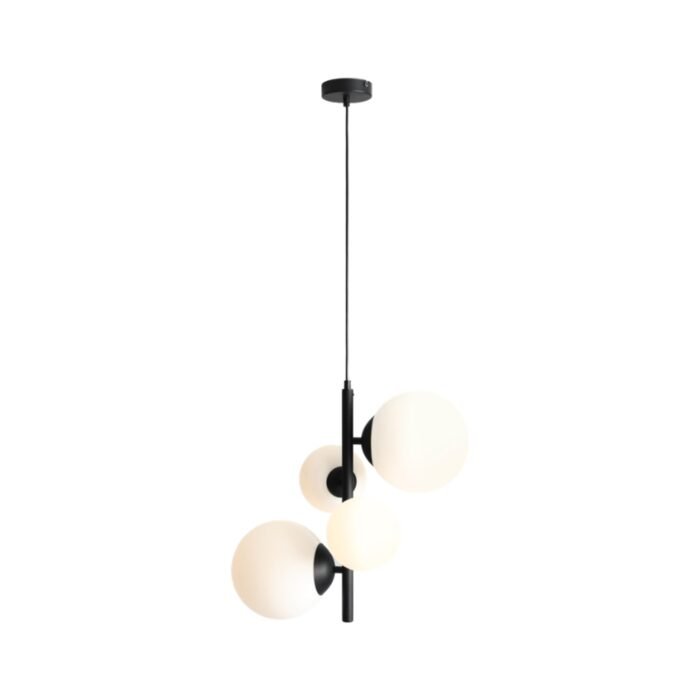 Pakabinamas šviestuvas BLOOM 4 BLACK