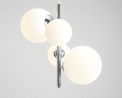 Pakabinamas šviestuvas BLOOM 4 CHROME — 1