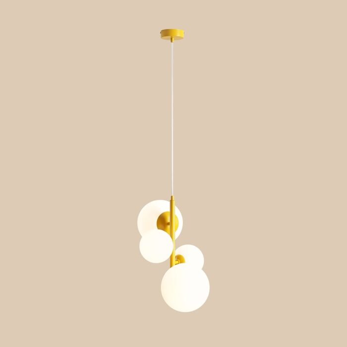 Pakabinamas šviestuvas BLOOM 4 MUSTARD — 1