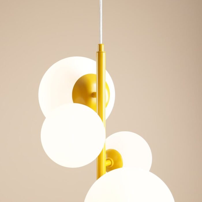 Pakabinamas šviestuvas BLOOM 4 MUSTARD — 2