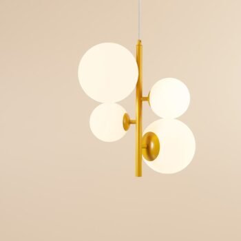 Pakabinamas šviestuvas BLOOM 4 MUSTARD — 4