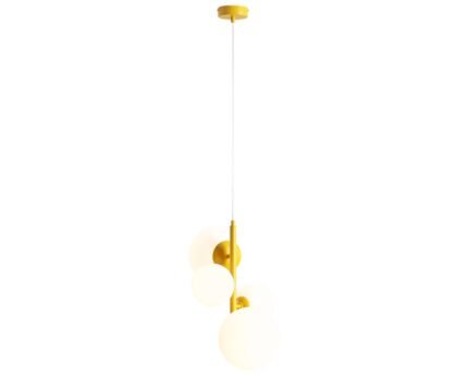 Pakabinamas šviestuvas BLOOM 4 MUSTARD