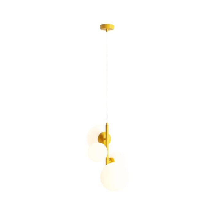 Pakabinamas šviestuvas BLOOM 4 MUSTARD