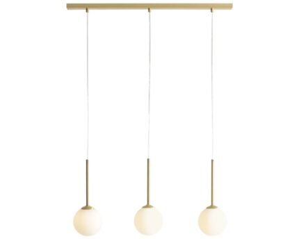 Pakabinamas šviestuvas BOSSO 3 BRASS