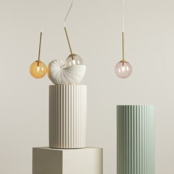 Pakabinamas šviestuvas BOSSO 3 MULTICOLOUR — 4