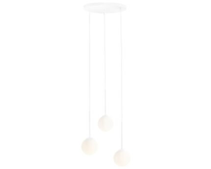 Pakabinamas šviestuvas BOSSO 3 RING WHITE