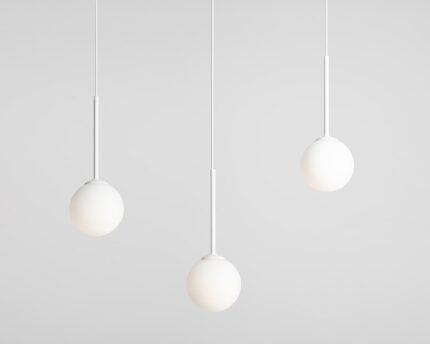 Pakabinamas šviestuvas BOSSO 3 WHITE — 1