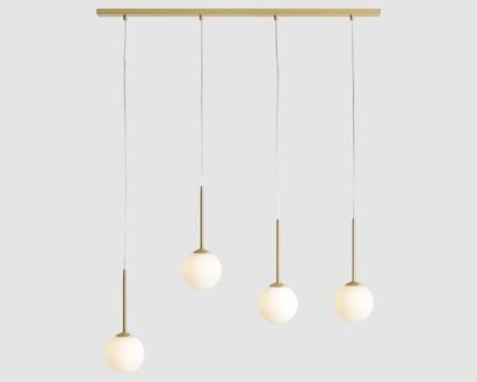 Pakabinamas šviestuvas BOSSO 4 BRASS — 1